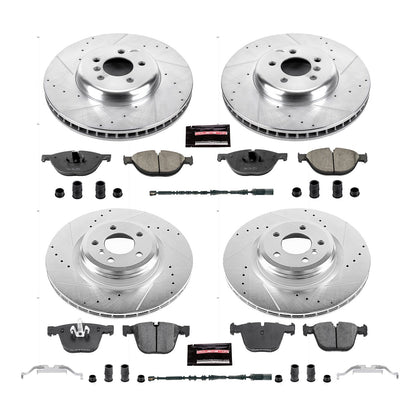 PowerStop Front & Rear Z23 Evolution Brake Kit | BMW 750Li (10-15) (K7098)
