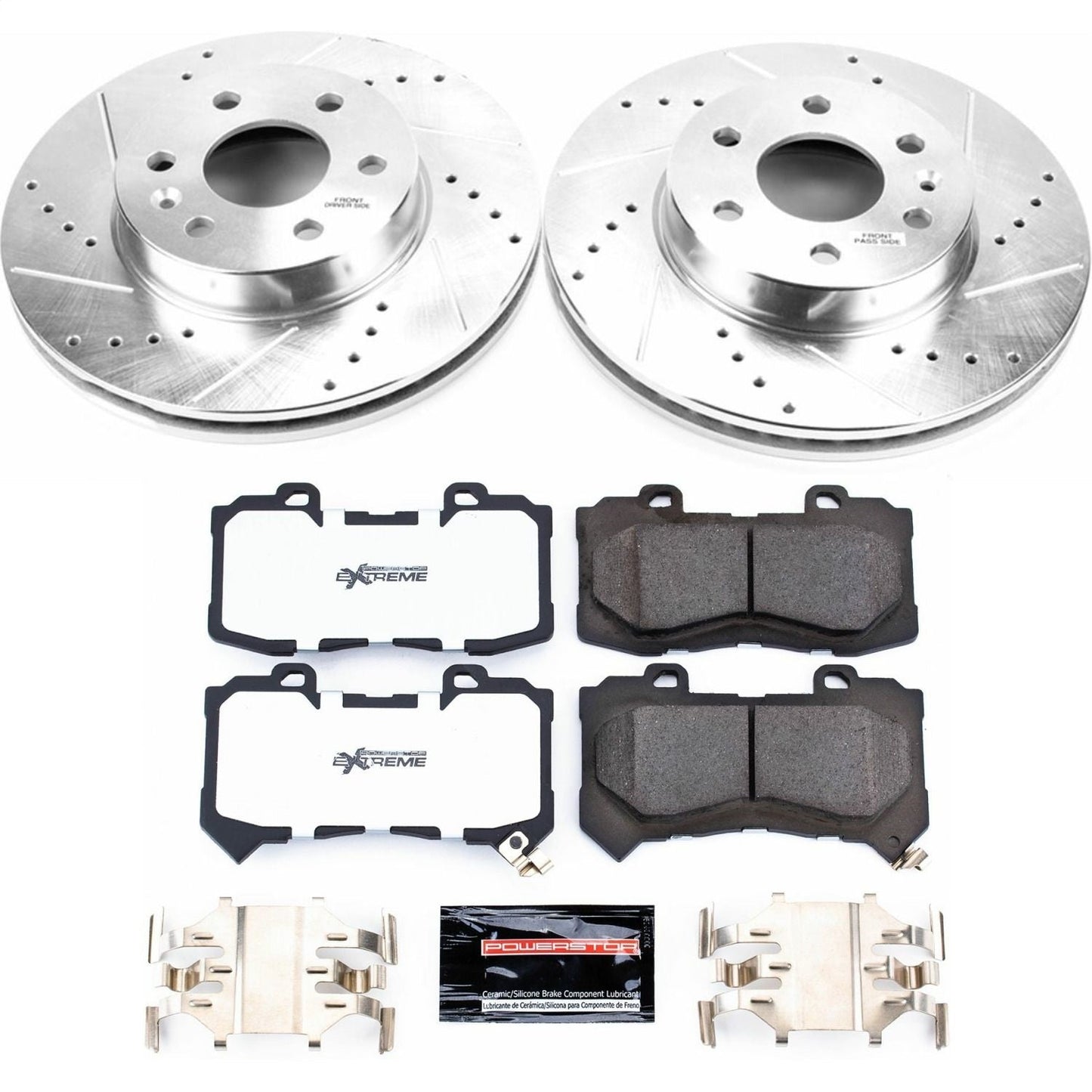 PowerStop Front Z36 Truck & Tow Brake Kit | Chevrolet Colorado (15-18) (K7126-36)