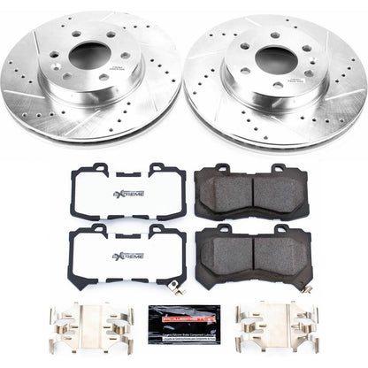 PowerStop Front Z36 Truck & Tow Brake Kit | Chevrolet Colorado (15-18) (K7126-36)