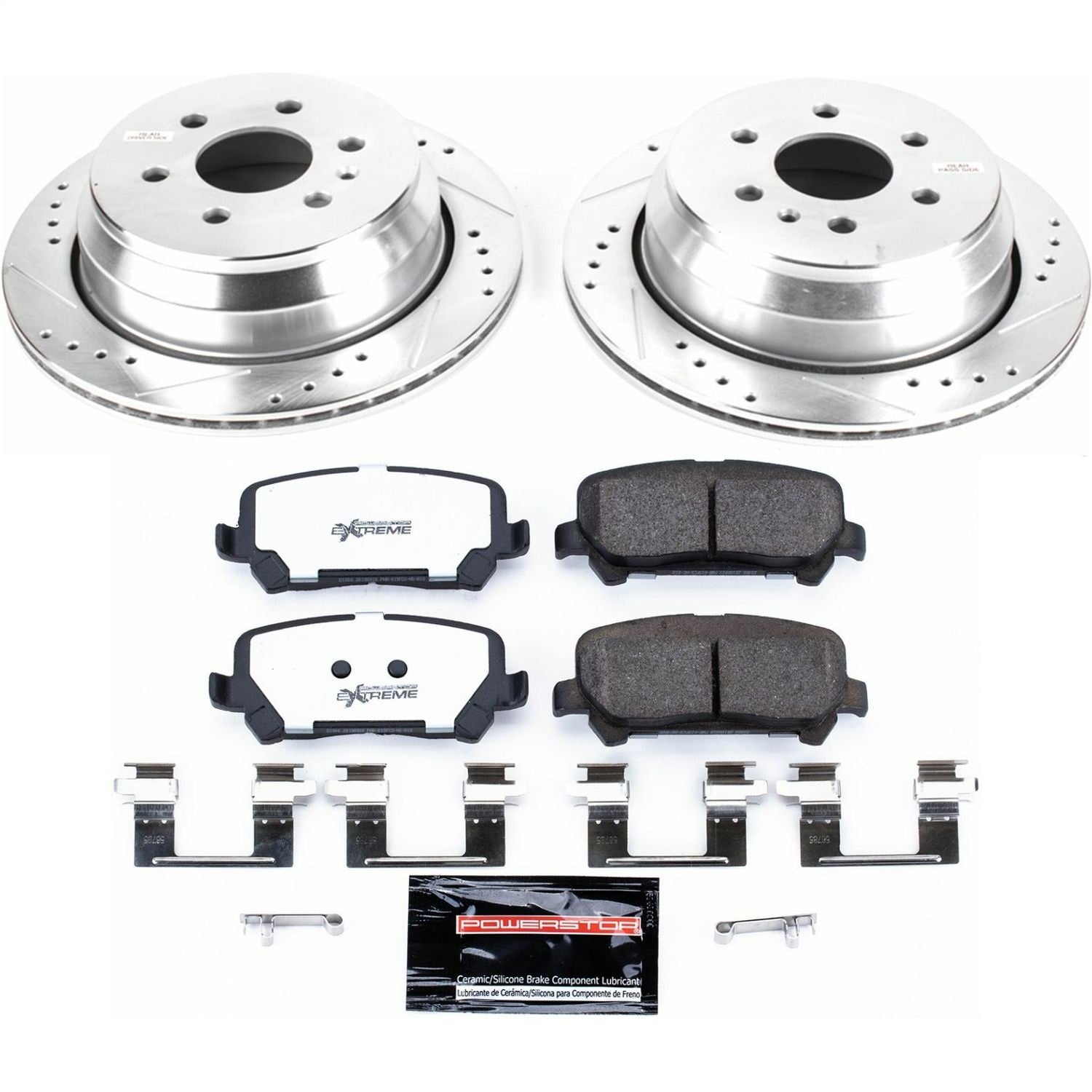 PowerStop Rear Z36 Truck & Tow Brake Kit | Chevrolet Colorado (15-18) (K7127-36)