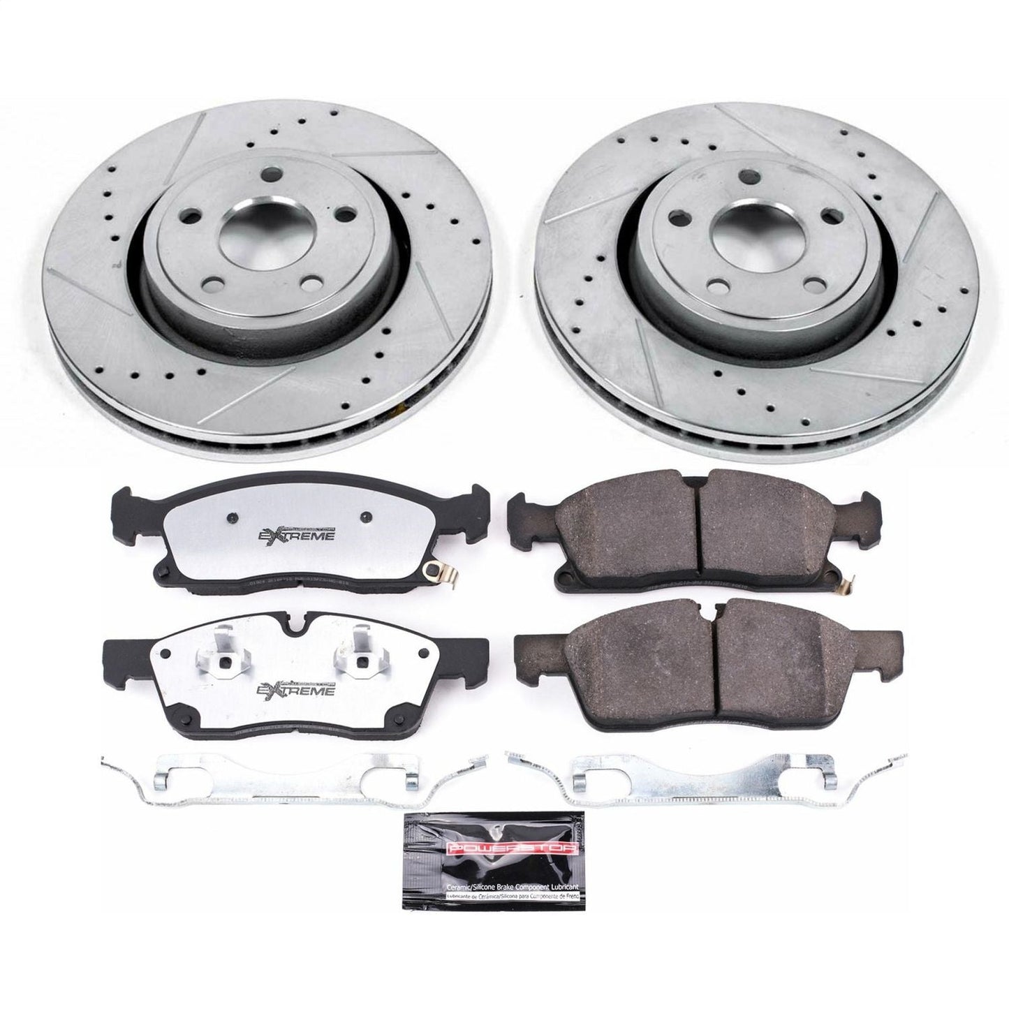 PowerStop Front Z36 Truck & Tow Brake Kit | Jeep Grand Cherokee (16-19) (K7133-36)