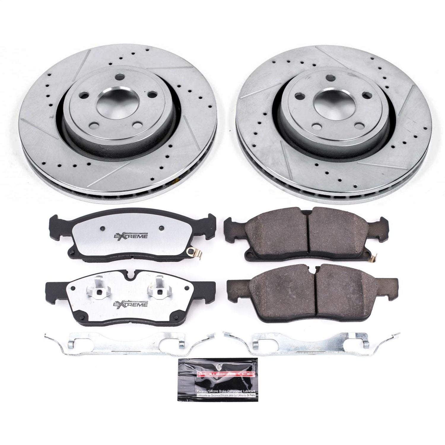 PowerStop Front Z36 Truck & Tow Brake Kit | Jeep Grand Cherokee (16-19) (K7133-36)
