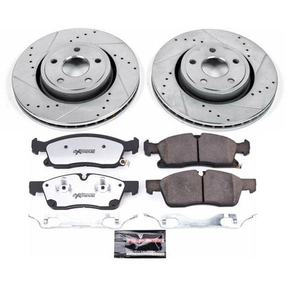 PowerStop Front Z36 Truck & Tow Brake Kit | Jeep Grand Cherokee (16-19) (K7133-36)