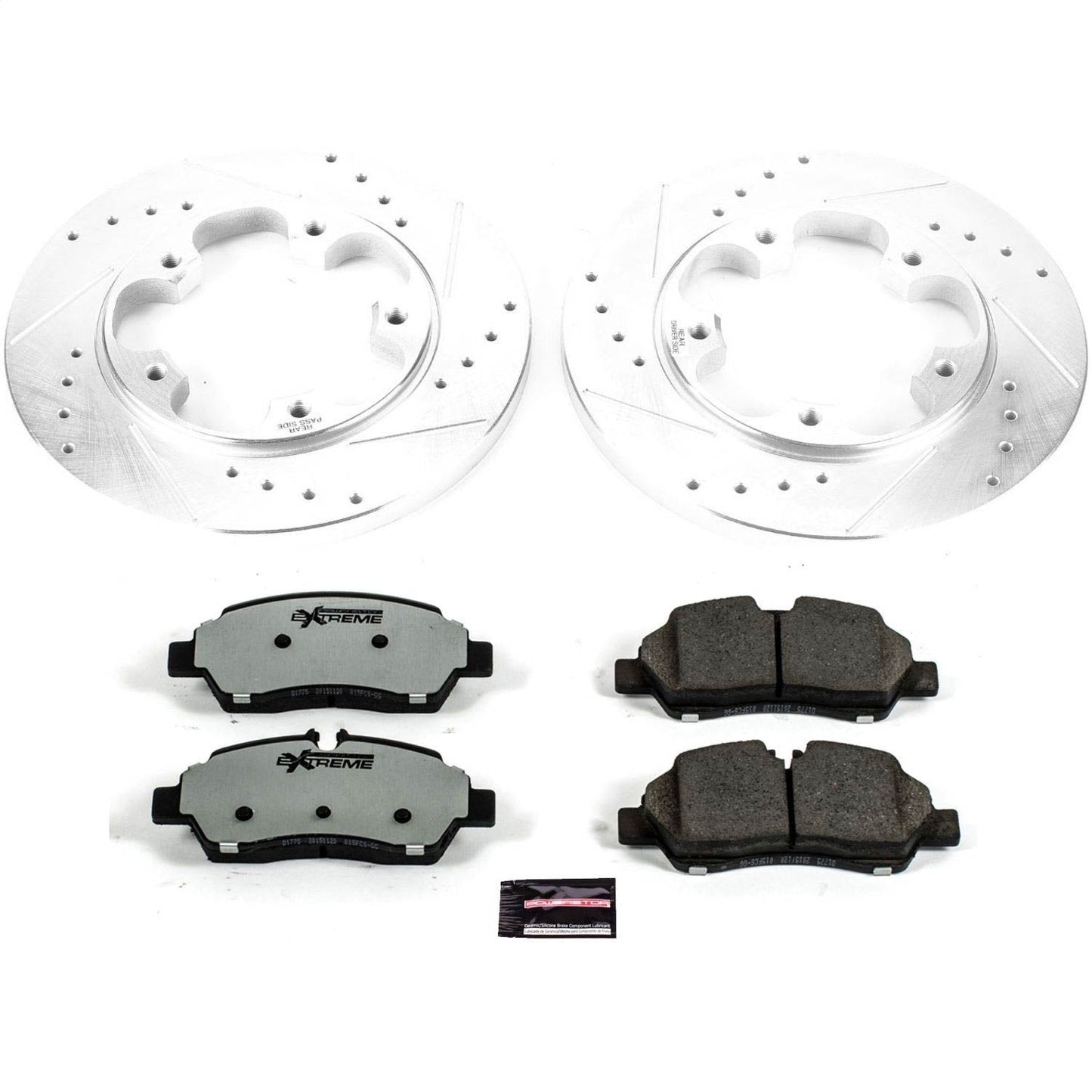 PowerStop Rear Z36 Truck & Tow Brake Kit | Ford Transit-150 (15-19) (K7145-36)