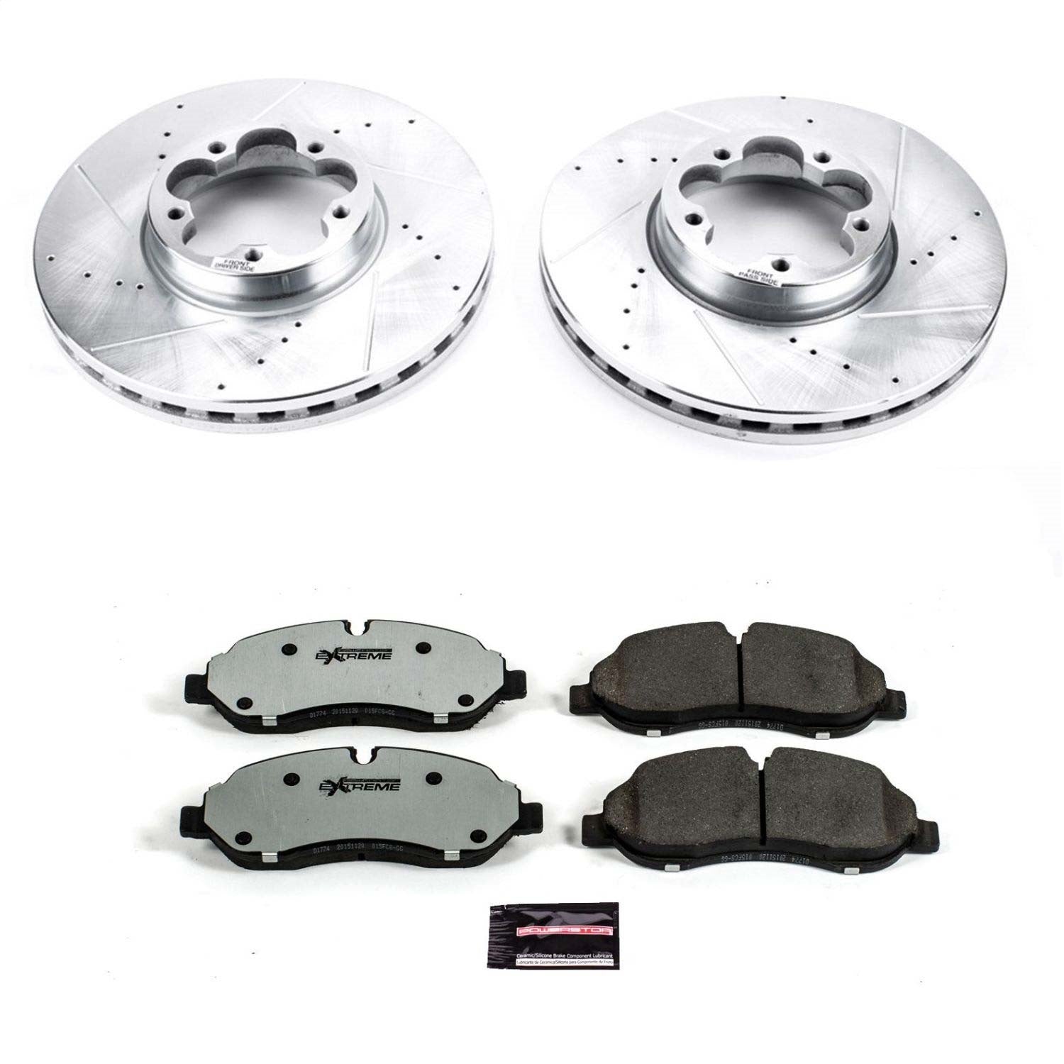 PowerStop Front Z36 Truck & Tow Brake Kit | Ford Transit-350 HD (15-18) (K7148-36)