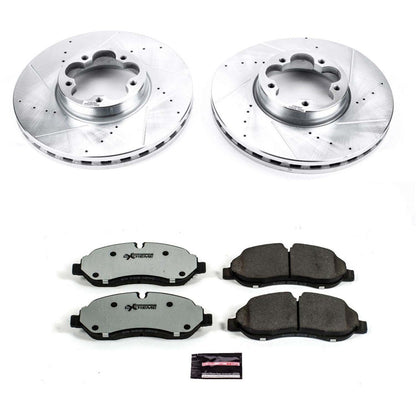 PowerStop Front Z36 Truck & Tow Brake Kit | Ford Transit-350 HD (15-18) (K7148-36)