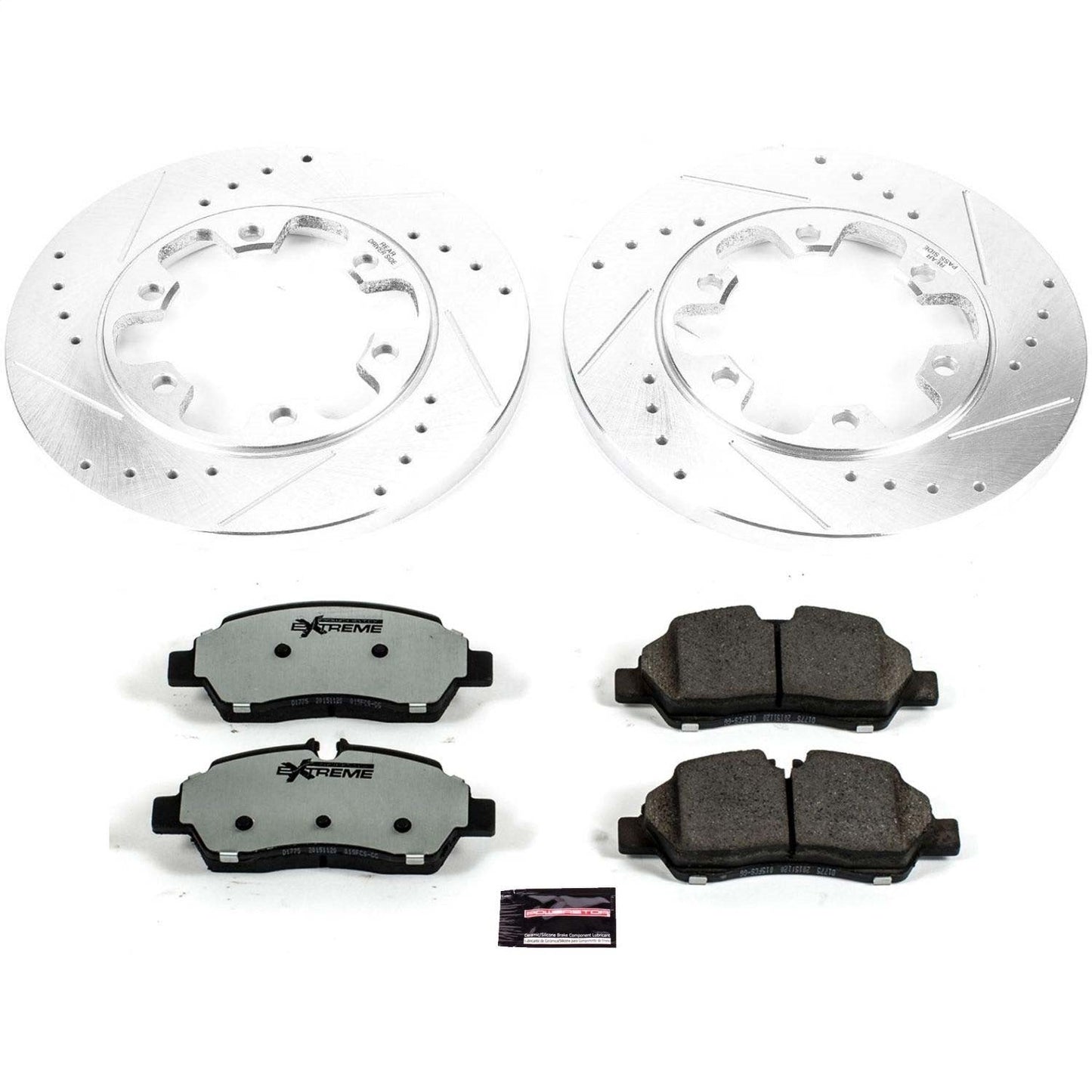 PowerStop Rear Z36 Truck & Tow Brake Kit | Ford Transit-350 HD (15-18) (K7149-36)