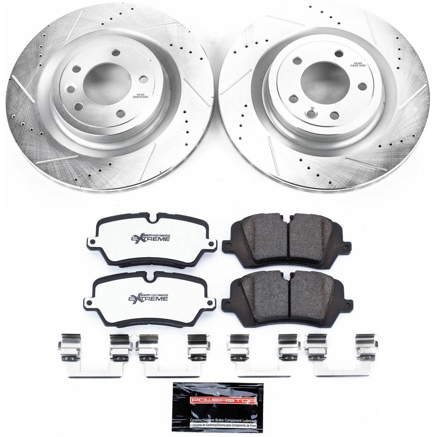 PowerStop Rear Z36 Truck & Tow Brake Kit | Land Rover Discovery (17) (K7174-36)