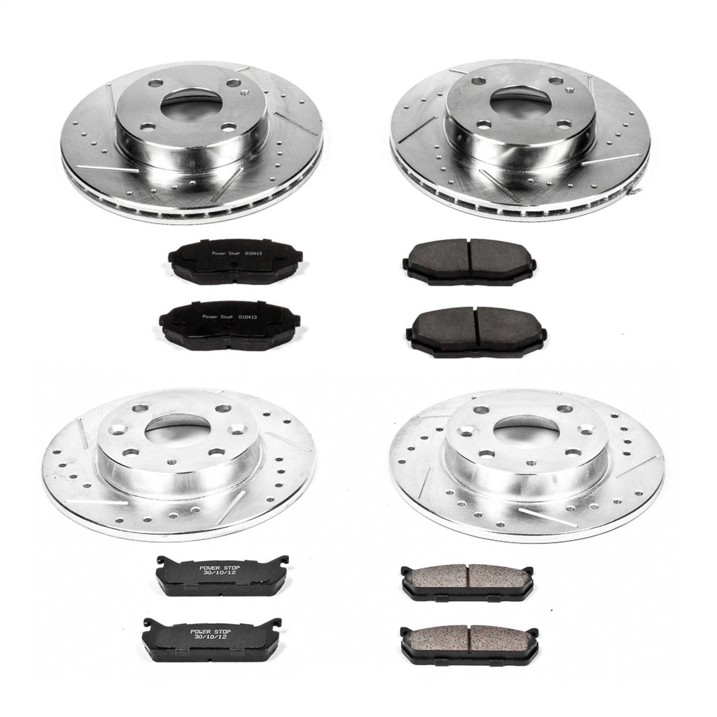 PowerStop Front & Rear Z23 Evolution Sport Brake Kit | Mazda Miata (90-93) (K718)