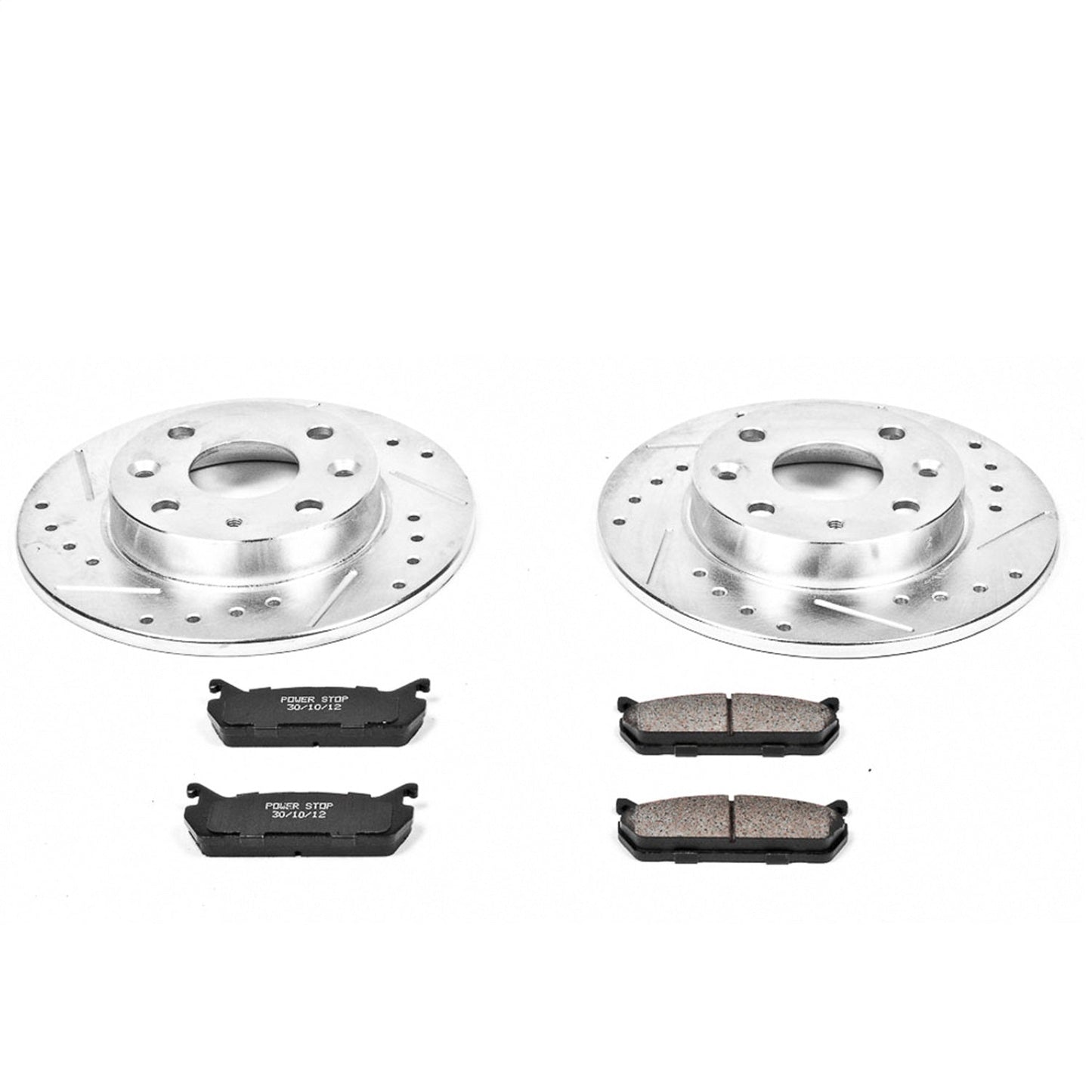 PowerStop Rear Z23 Evolution Sport Brake Kit | Mazda Miata (90-93) (K719)