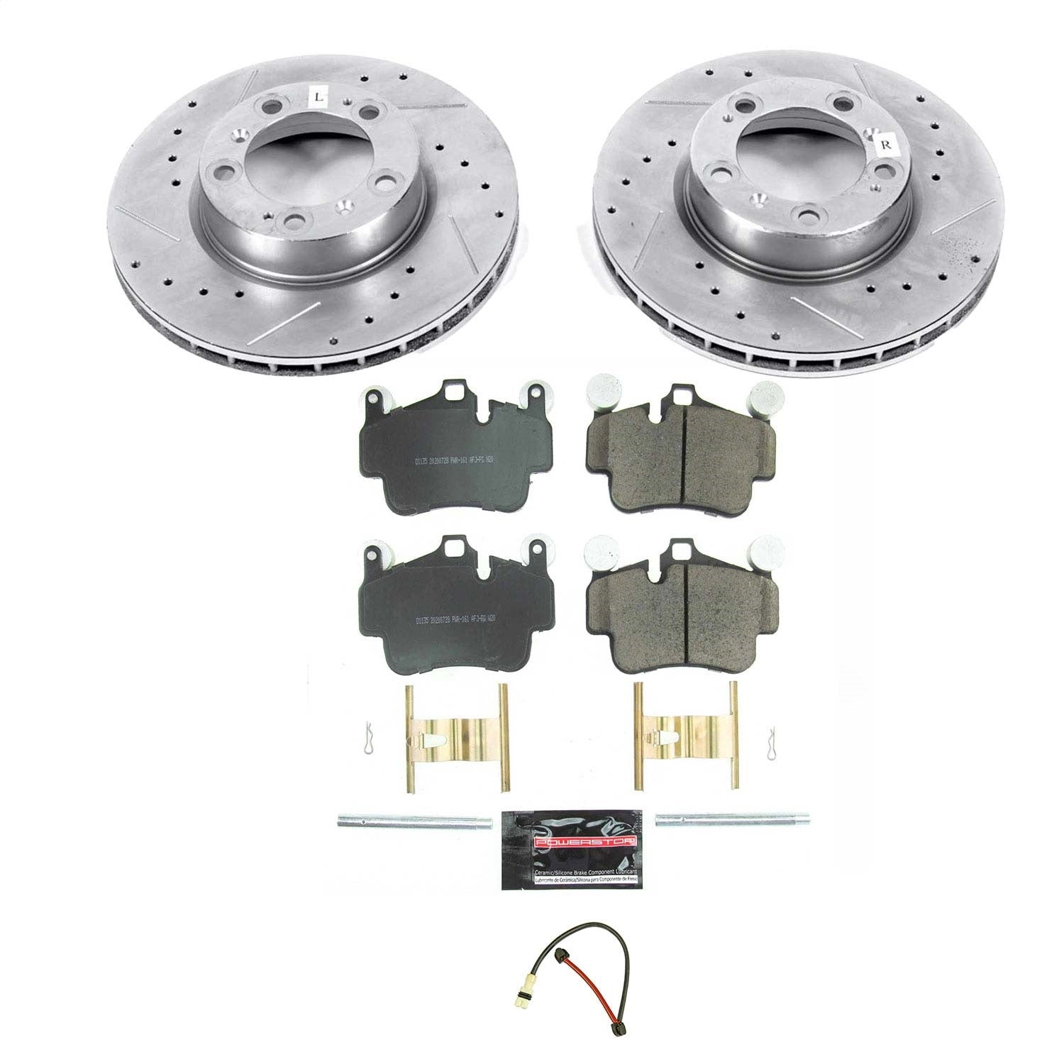 PowerStop Front Z23 Evolution Sport Brake Kit | Porsche 911 2005 (K7194)