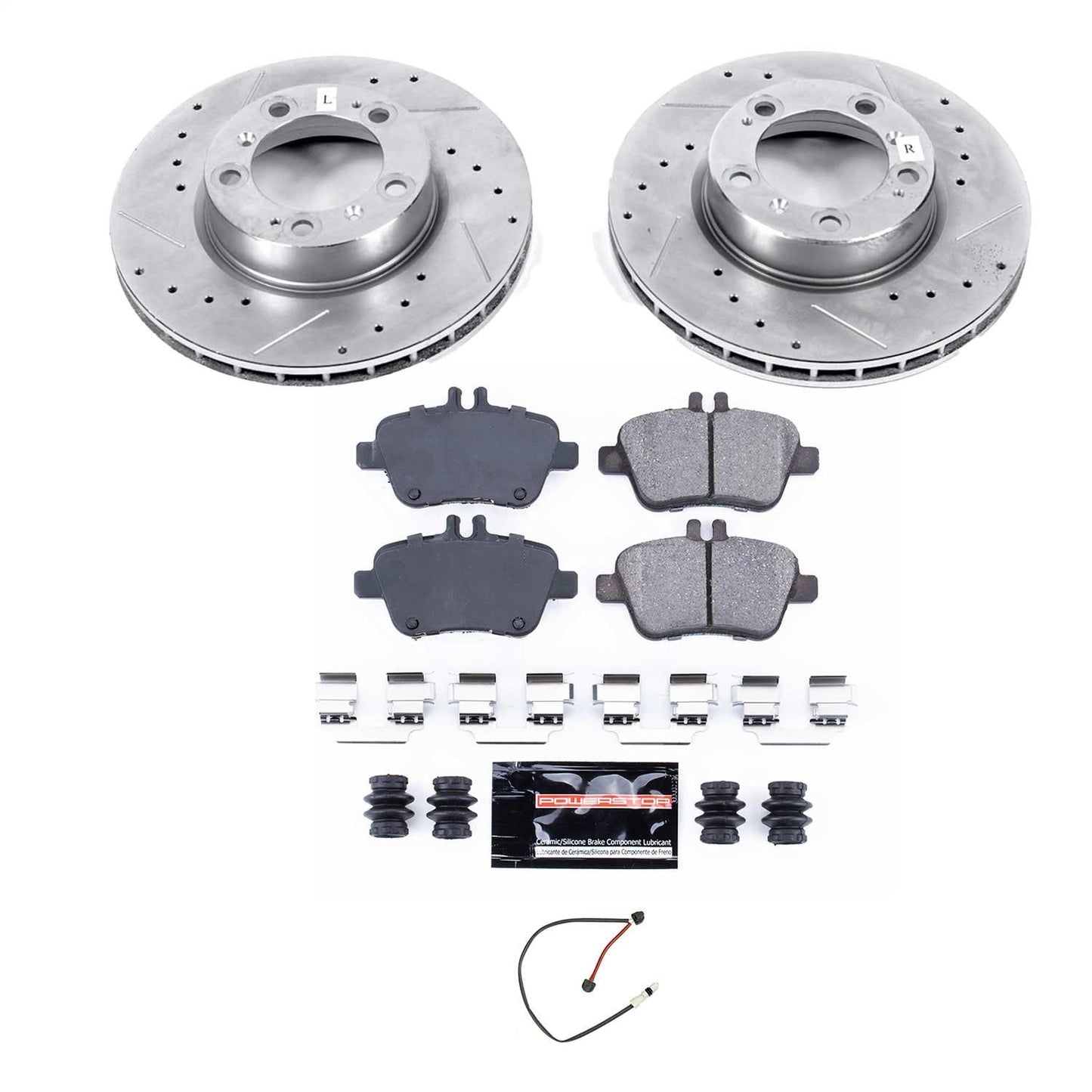 PowerStop Front Z23 Evolution Sport Brake Kit | Porsche 911 (06-08) (K7195)