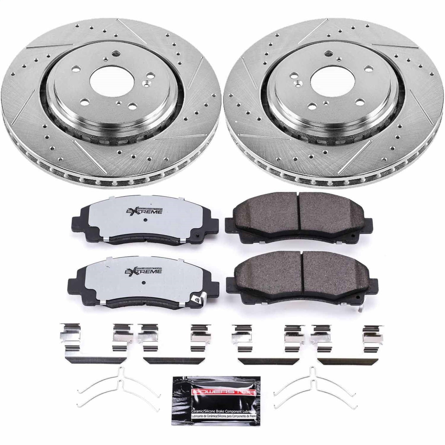 PowerStop Front Z36 Truck & Tow Brake Kit | Acura TLX (15-19) (K7214-36)