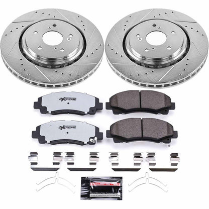 PowerStop Front Z36 Truck & Tow Brake Kit | Acura TLX (15-19) (K7214-36)