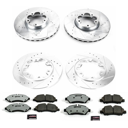 PowerStop Front & Rear Z36 Truck & Tow Brake Kit | Ford Transit-350 HD (15-18) (K7234-36)