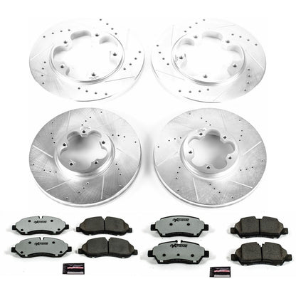 PowerStop Front & Rear Z36 Truck & Tow Brake Kit | Ford Transit-150 (15-19) (K7235-36)