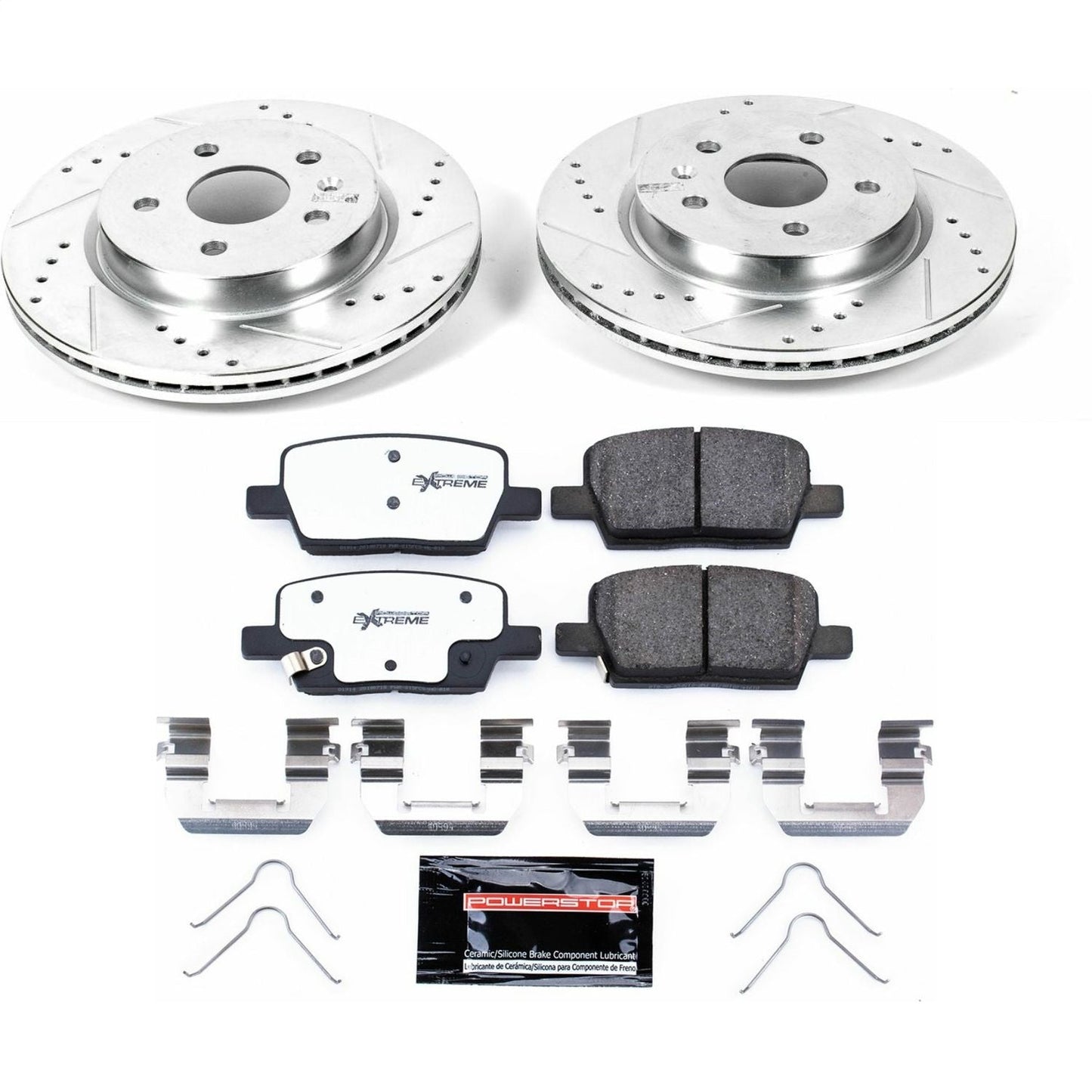 PowerStop Rear Z26 Street Warrior Brake Kit | Cadillac CT6 (16-18) (K7289-26)