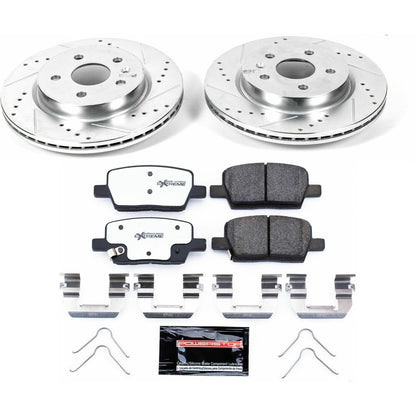 PowerStop Rear Z26 Street Warrior Brake Kit | Cadillac CT6 (16-18) (K7289-26)