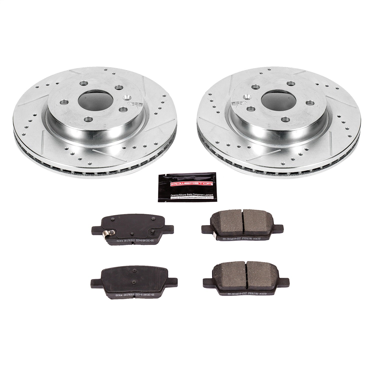 PowerStop Rear Z23 Evolution Sport Brake Kit | Cadillac CT6 (16-18) (K7289)