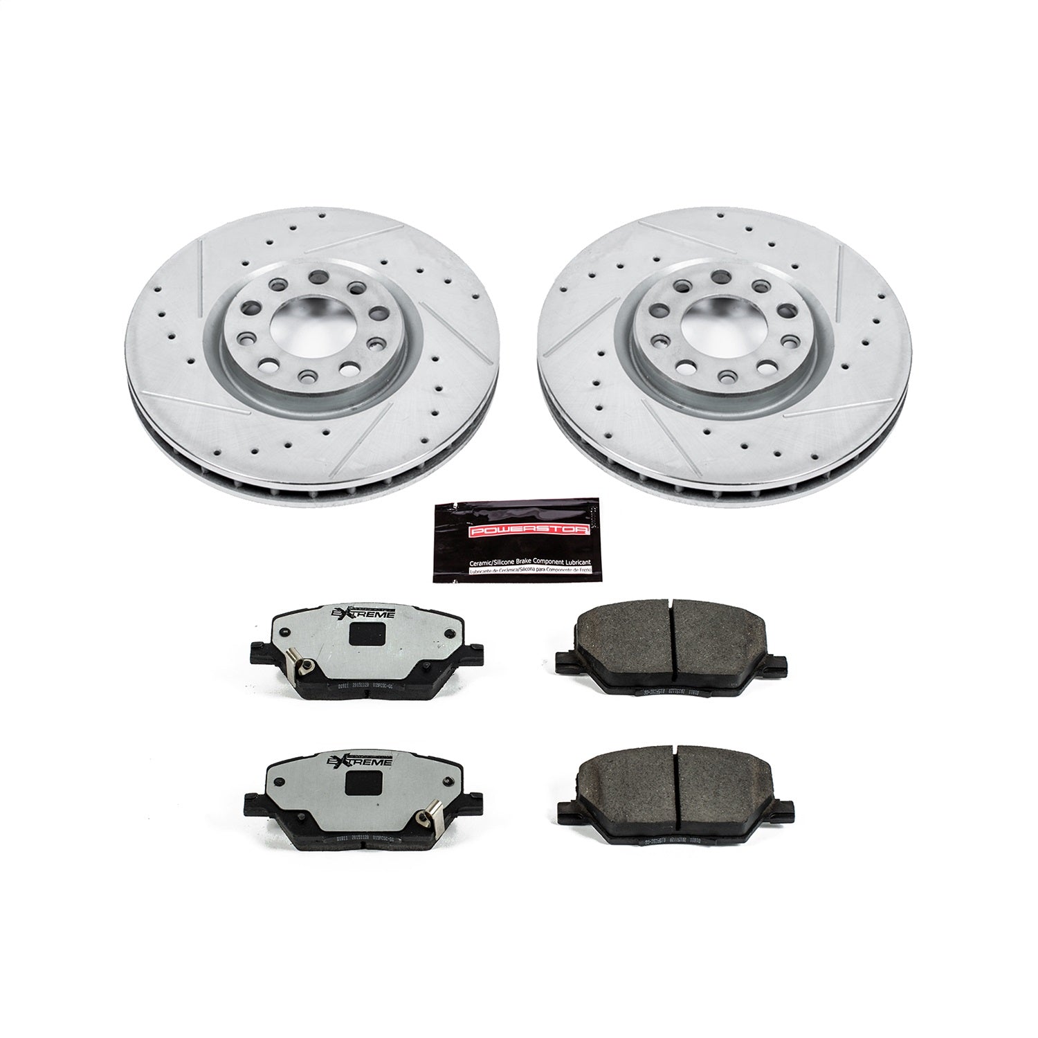 PowerStop Front Z36 Truck & Tow Brake Kit | Fiat 500X (16-18) (K7299-36)