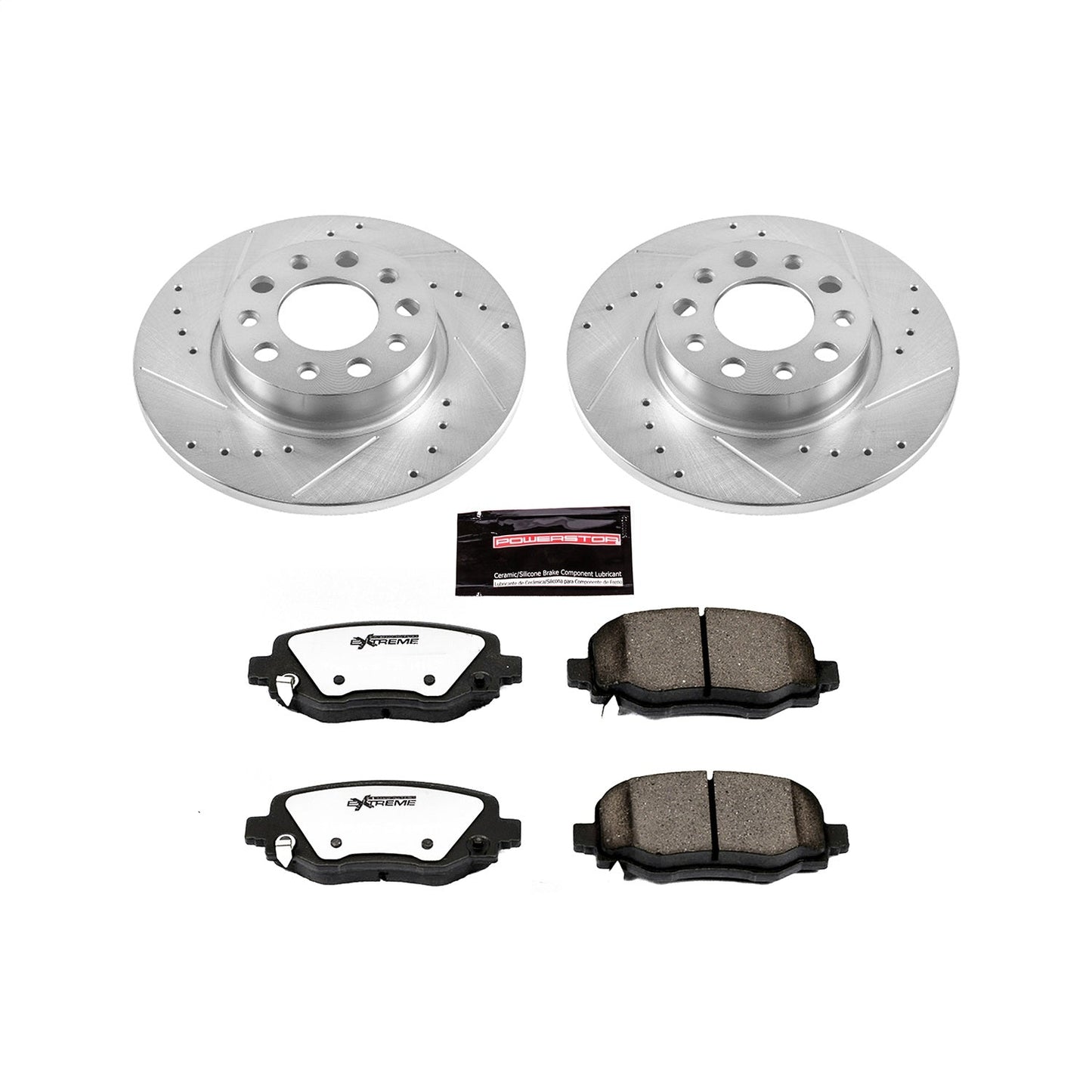 PowerStop Rear Z36 Truck & Tow Brake Kit | Fiat 500X (16-18) (K7301-36)