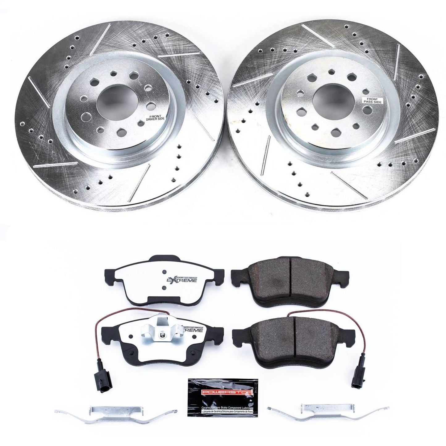 PowerStop Front Z36 Truck & Tow Brake Kit | Ram ProMaster City (15-18) (K7302-36)