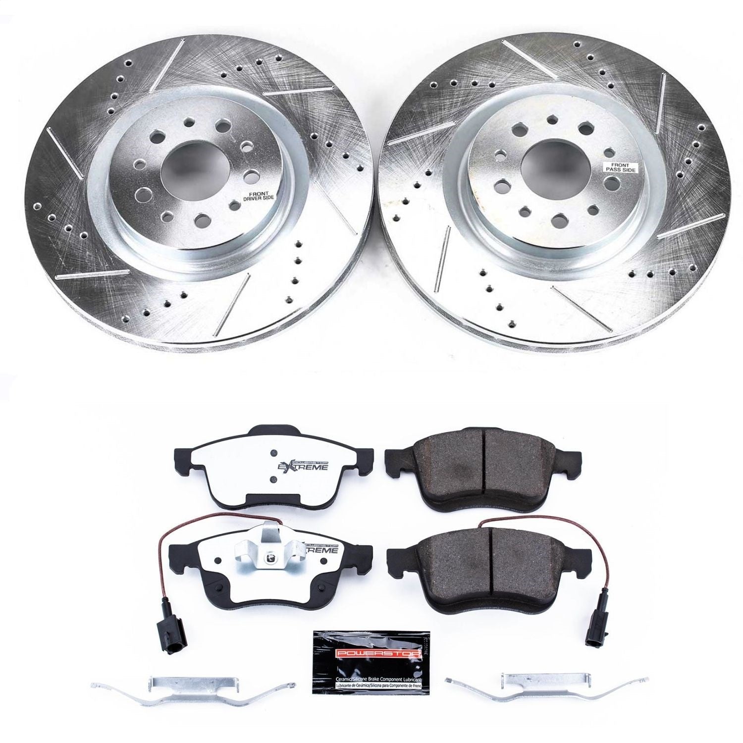 PowerStop Front Z36 Truck & Tow Brake Kit | Ram ProMaster City (15-18) (K7302-36)