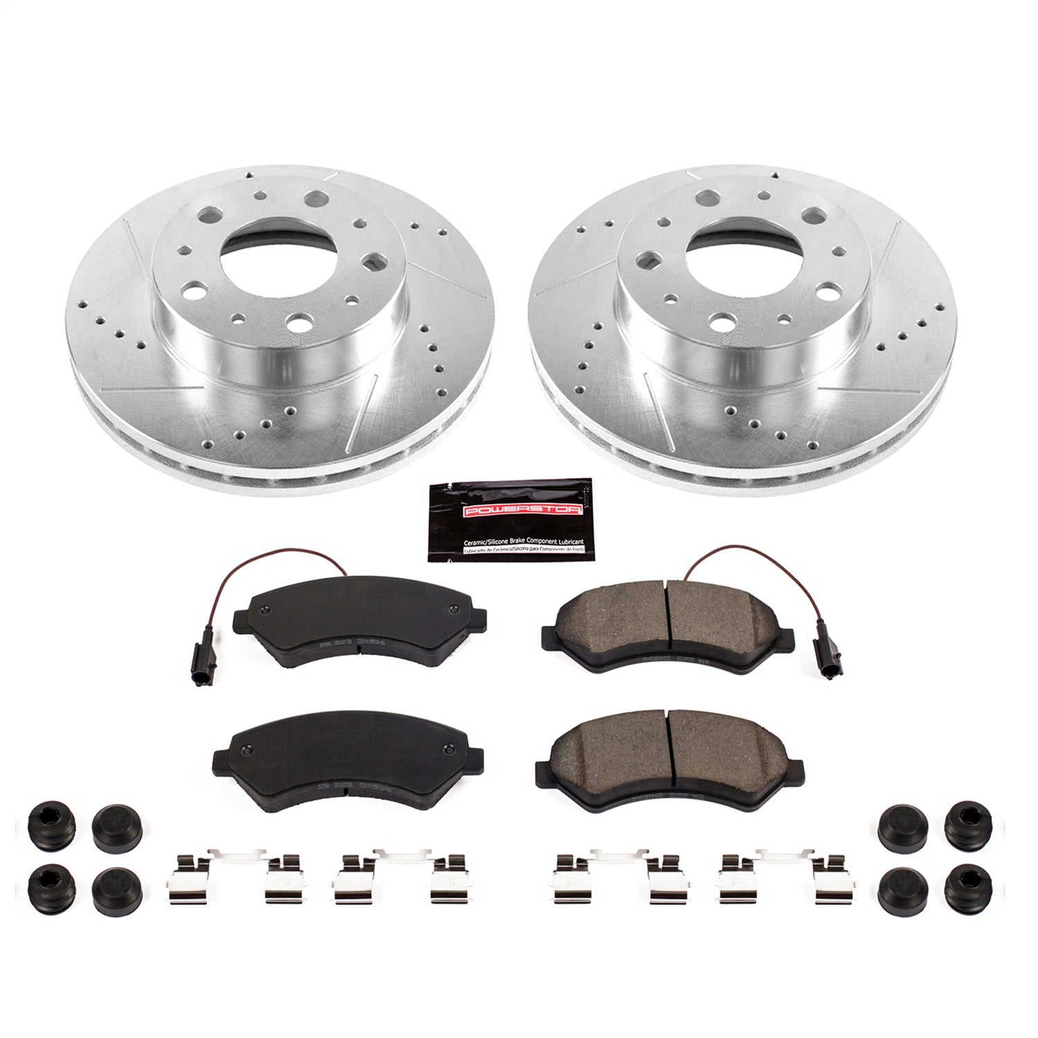 PowerStop Front Z23 Evolution Sport Brake Kit | Ram ProMaster 1500 (14-19) (K7303)