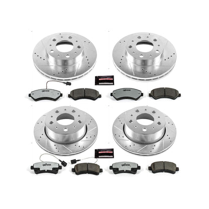 PowerStop Front & Rear Z36 Truck & Tow Brake Kit | Ram ProMaster 1500 (14-15) (K7304-36)