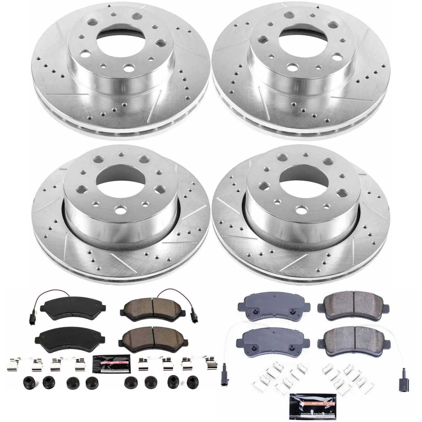 PowerStop Front & Rear Z23 Evolution Sport Brake Kit | Ram ProMaster 1500 (14-15) (K7304)