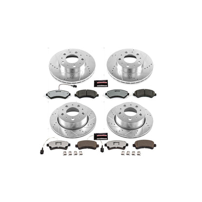 PowerStop Front & Rear Z36 Truck & Tow Brake Kit | Ram ProMaster 1500 (15-19) (K7305-36)