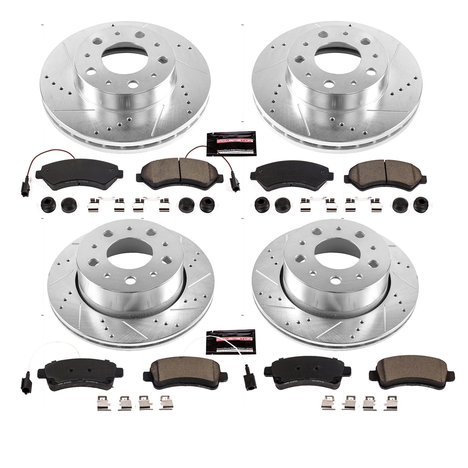 PowerStop Front & Rear Z23 Evolution Sport Brake Kit | Ram ProMaster 1500 (15-19) (K7305)