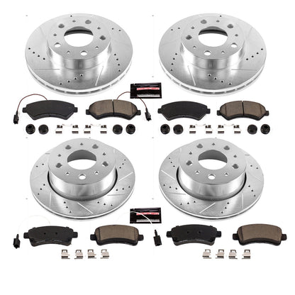 PowerStop Front & Rear Z23 Evolution Sport Brake Kit | Ram ProMaster 1500 (15-19) (K7305)