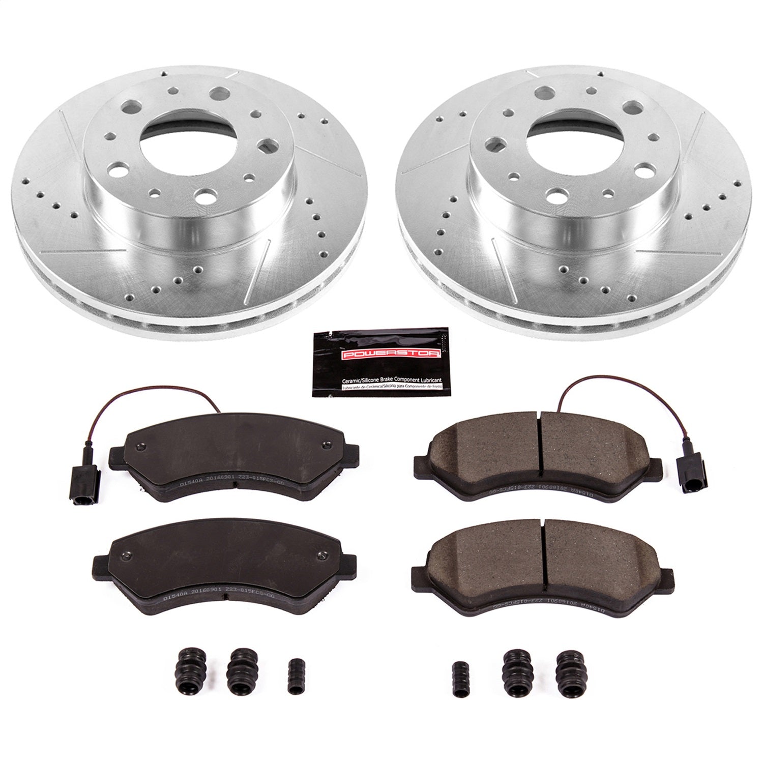 PowerStop Front Z23 Evolution Sport Brake Kit | Ram ProMaster 1500 (14-19) (K7306)