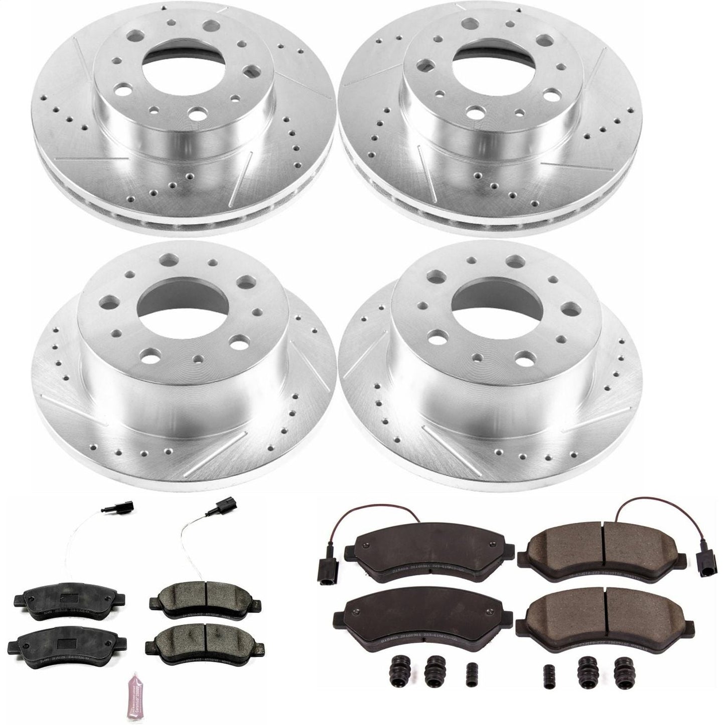 PowerStop Front & Rear Z23 Evolution Sport Brake Kit | Ram ProMaster 1500 (14-19) (K7308)