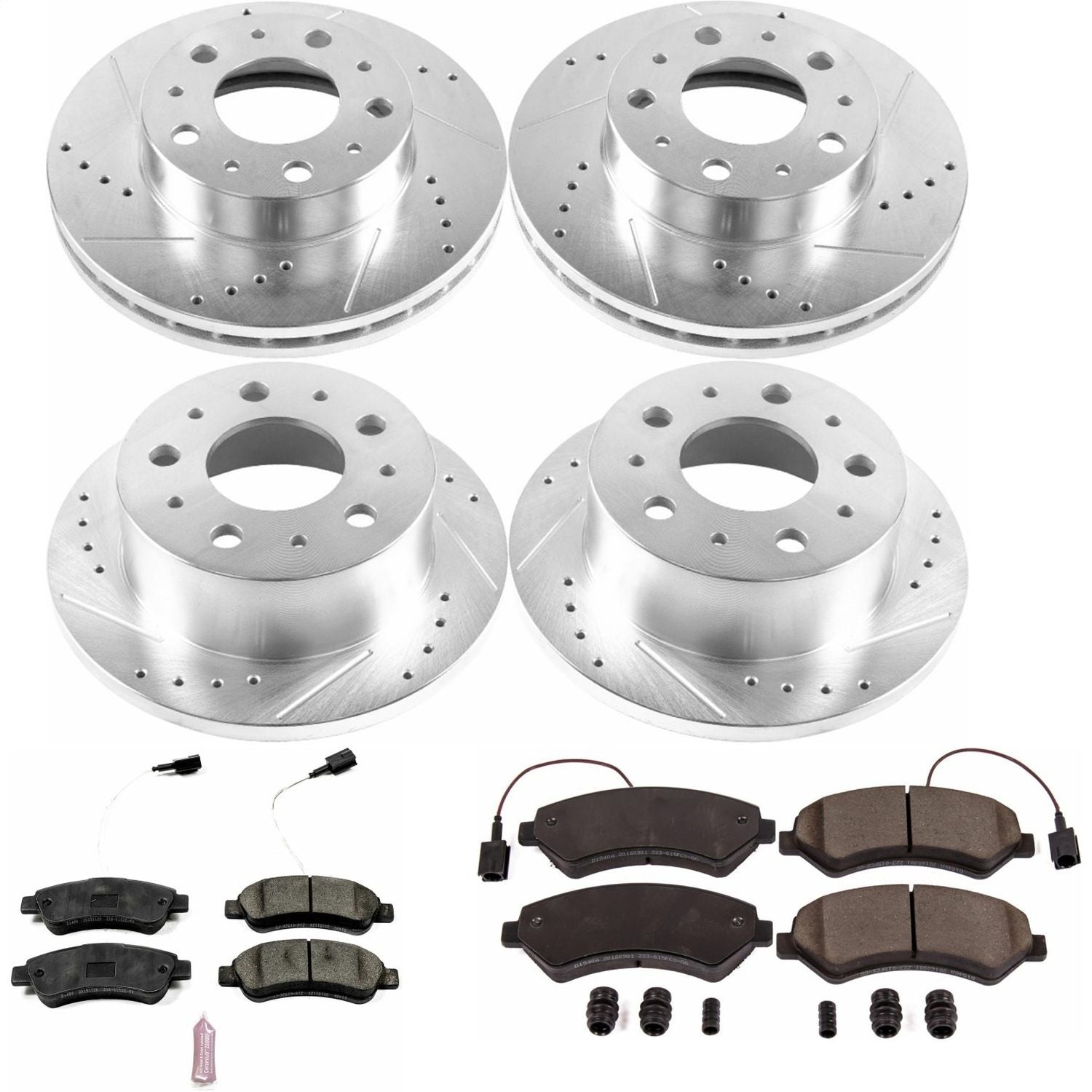 PowerStop Front & Rear Z23 Evolution Sport Brake Kit | Ram ProMaster 1500 (14-19) (K7308)
