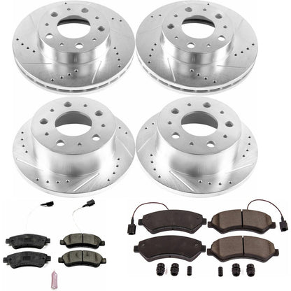 PowerStop Front & Rear Z23 Evolution Sport Brake Kit | Ram ProMaster 1500 (14-19) (K7308)