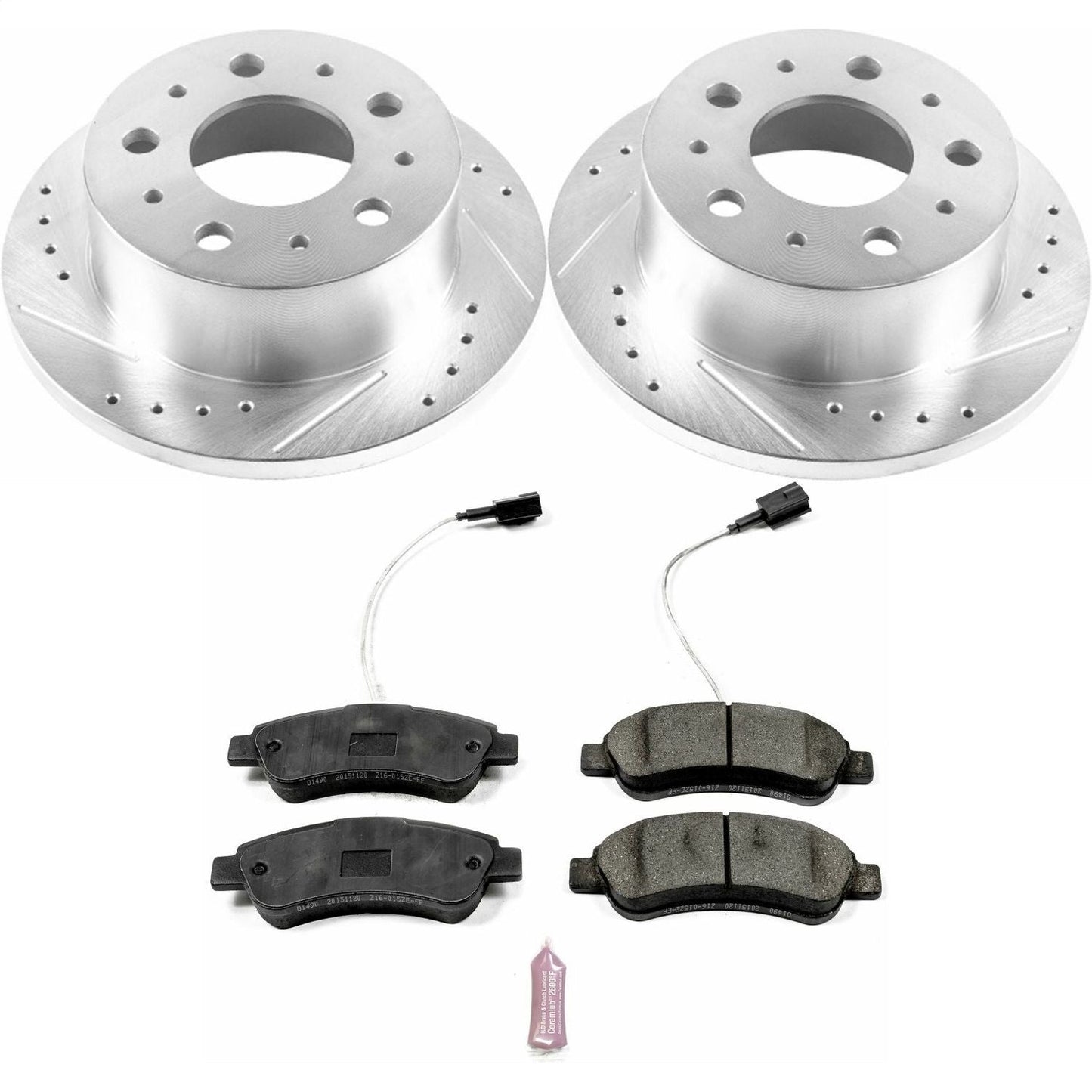 PowerStop Rear Z36 Truck & Tow Brake Kit | Ram ProMaster 1500 (14-19) (K7310-36)