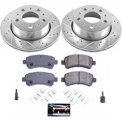 PowerStop Rear Z23 Evolution Sport Brake Kit | Ram ProMaster 1500 (14-15) (K7313)