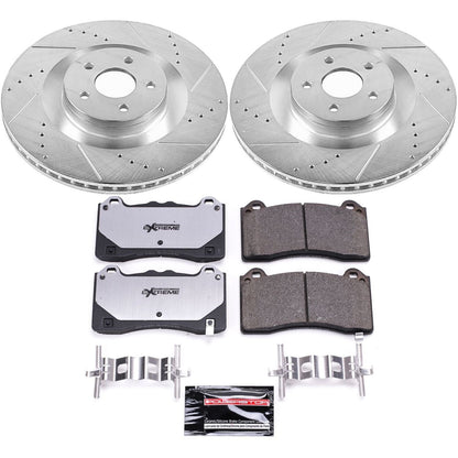 PowerStop Front Z26 Street Warrior Brake Kit | Ford Focus (16-18) (K7318-26)