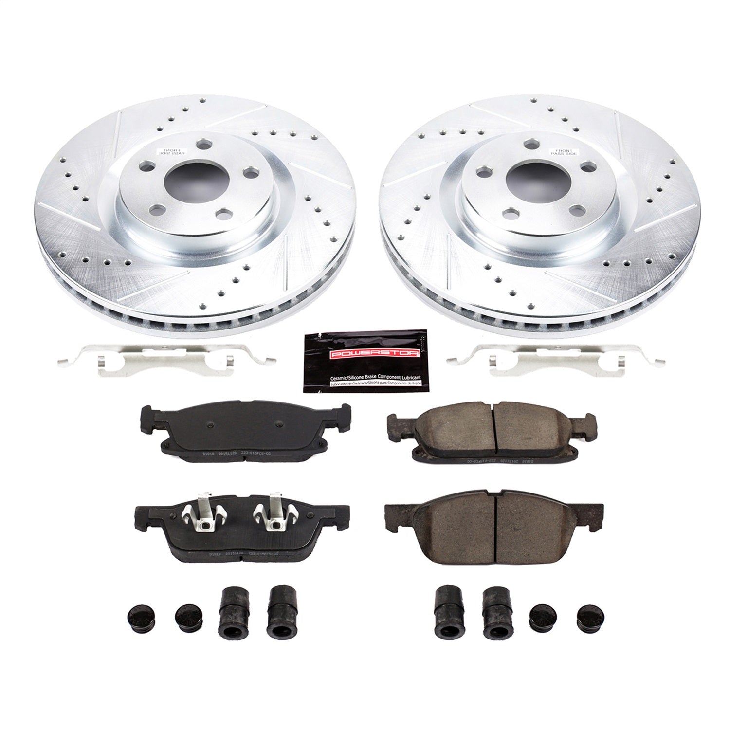 PowerStop Z23 Evolution Sport Front Brake Kit | Ford Edge (15-19) (K7321)
