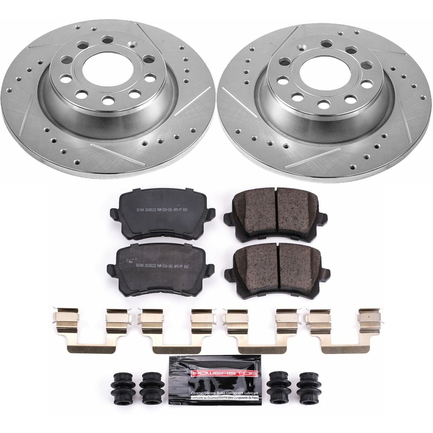 PowerStop Rear Z23 Evolution Sport Brake Kit | Audi Q3 (15) (K7324)