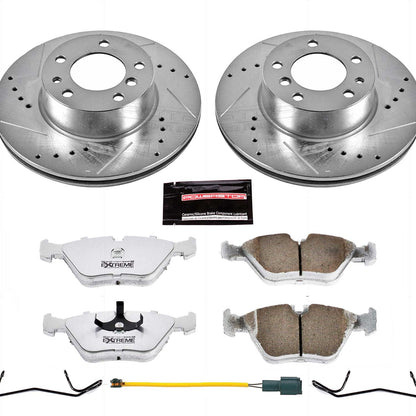 PowerStop Front Z26 Street Warrior Brake Kit | BMW 525i (1989) (K7334-26)