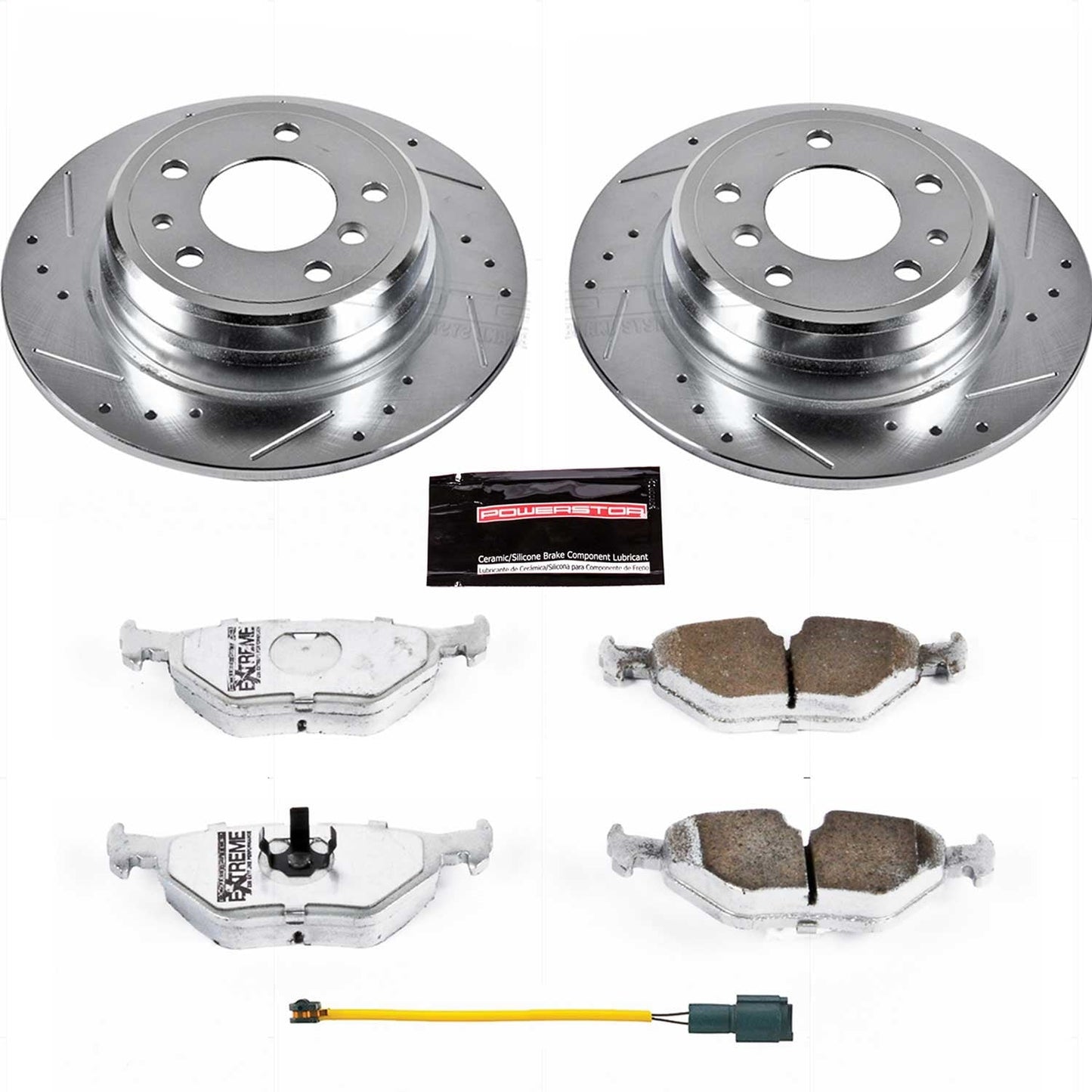 PowerStop Rear Z26 Street Warrior Brake Kit | BMW 525i (89) (K7336-26)
