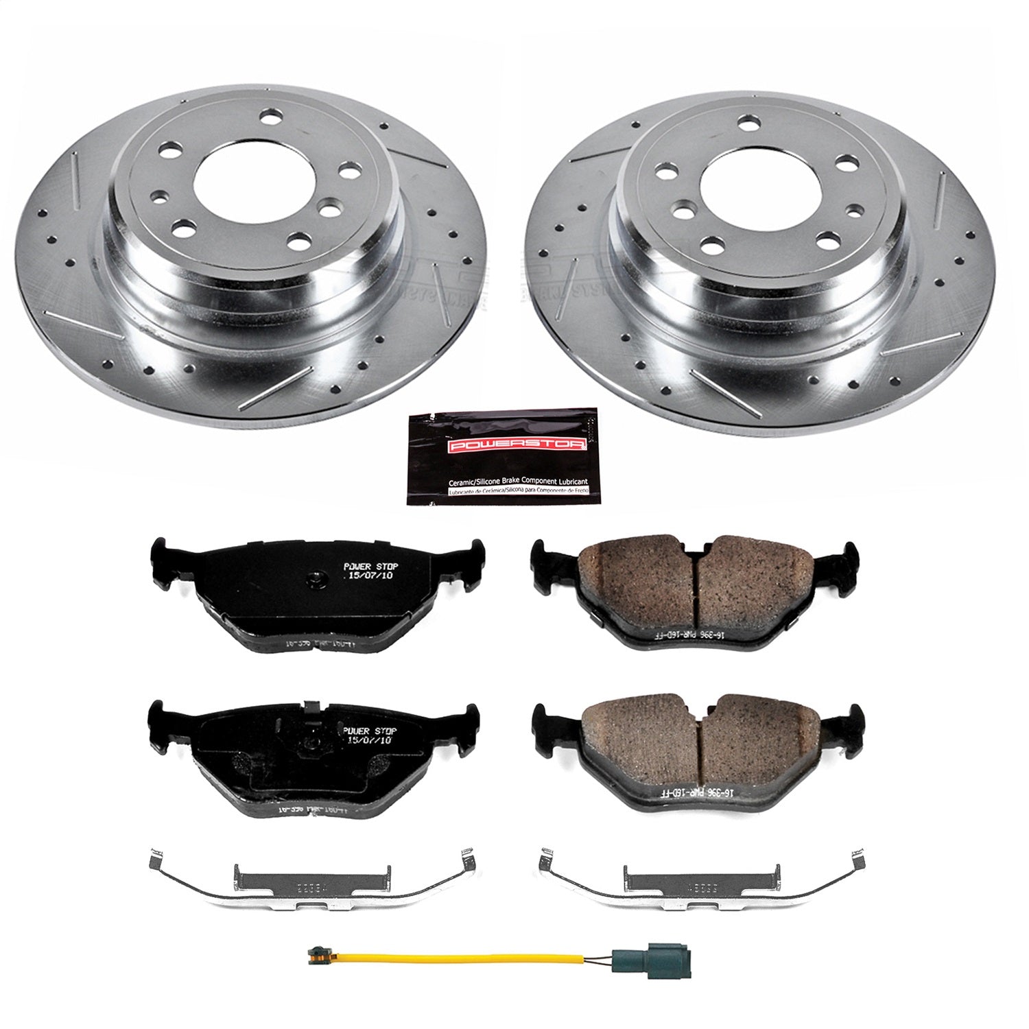 PowerStop Rear Z23 Evolution Sport Brake Kit | BMW 525i (89) (K7336)