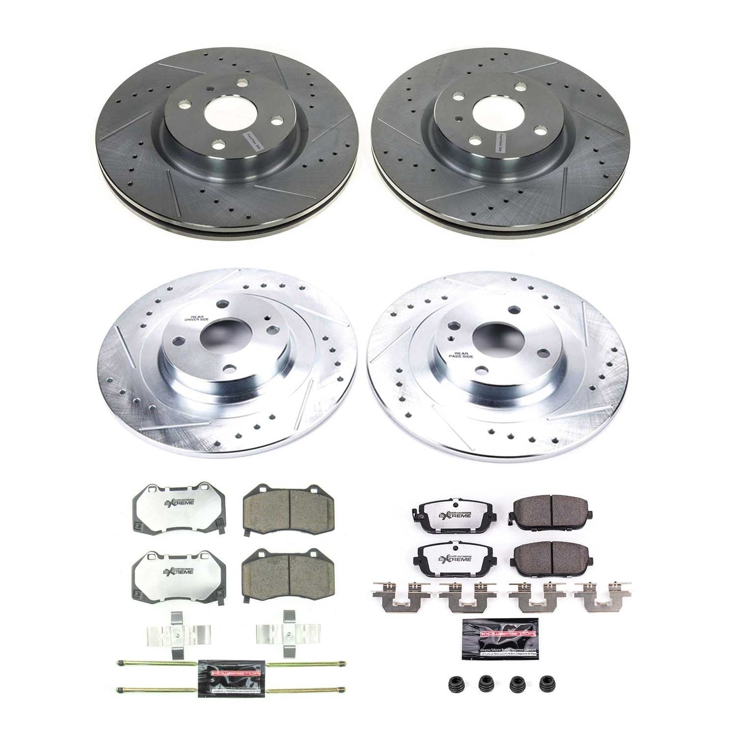PowerStop Front & Rear Z26 Street Brake Kit | Mazda MX-5 Miata (16-22) (K7361-26)