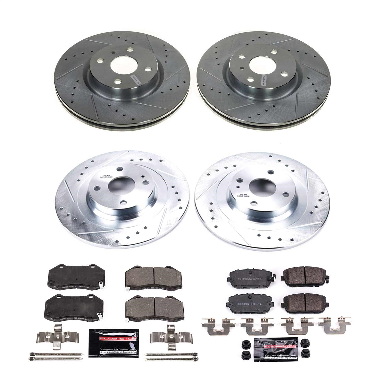PowerStop Front & Rear Z23 Evolution Brake Kit | Mazda MX-5 Miata (16-22) (K7361)