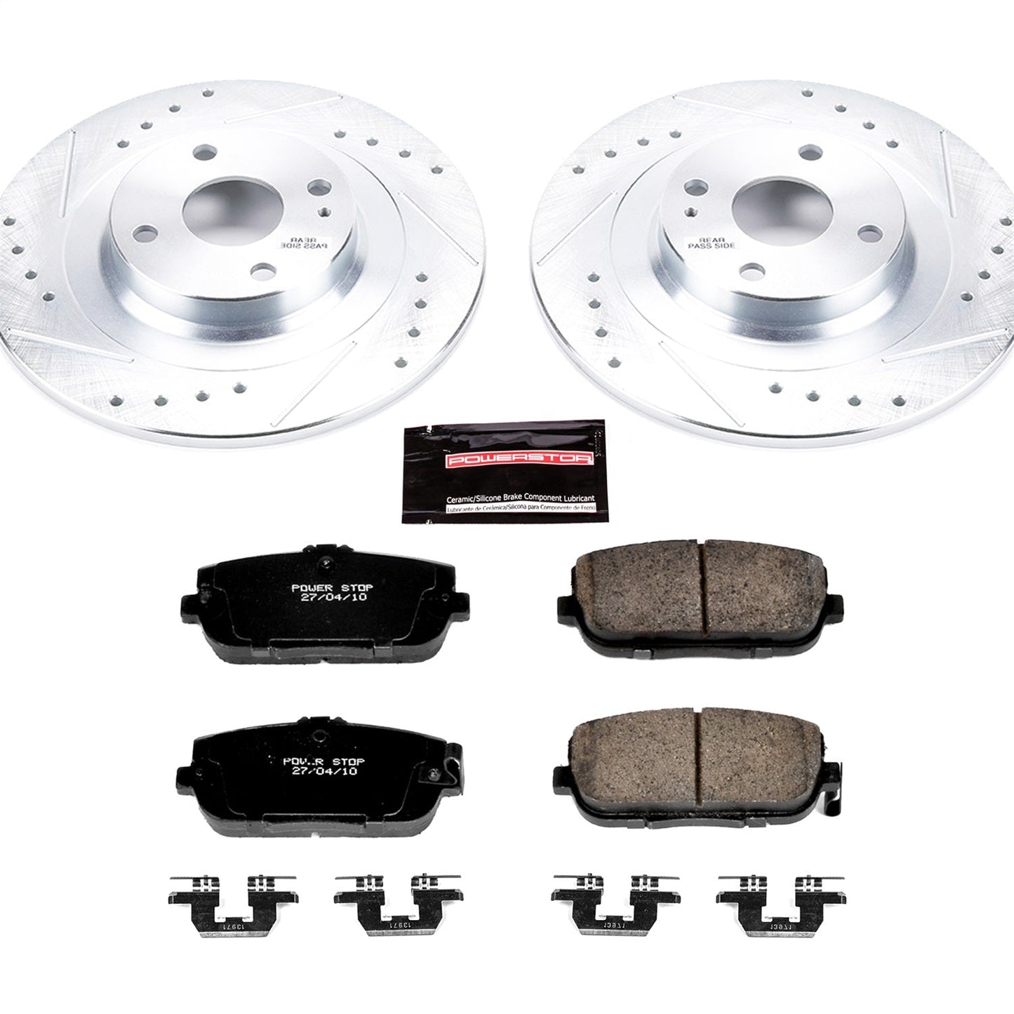 PowerStop Rear Z23 Evolution Sport Brake Kit | Fiat 124 Spider (17-19) (K7362)