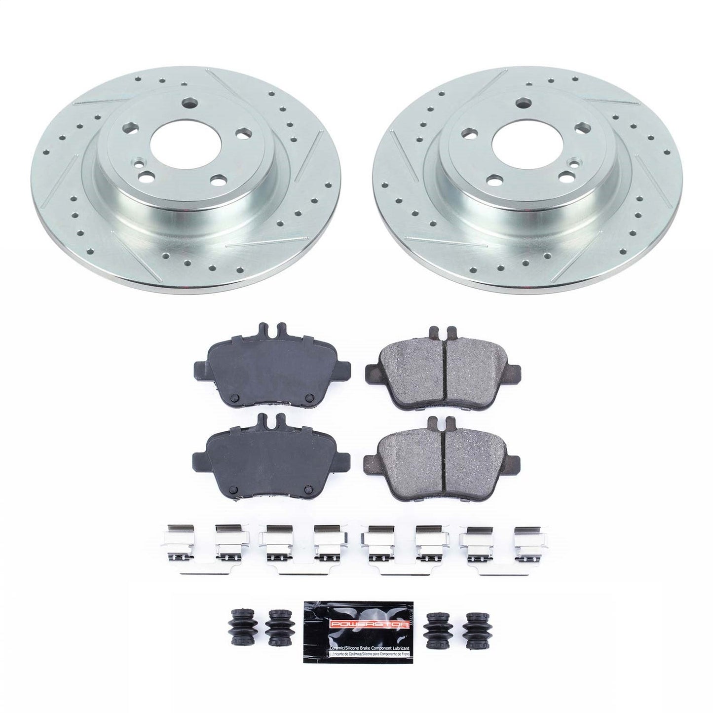PowerStop Rear Z23 Evolution Sport Brake Kit | Infiniti QX30 (17-19) (K7377)