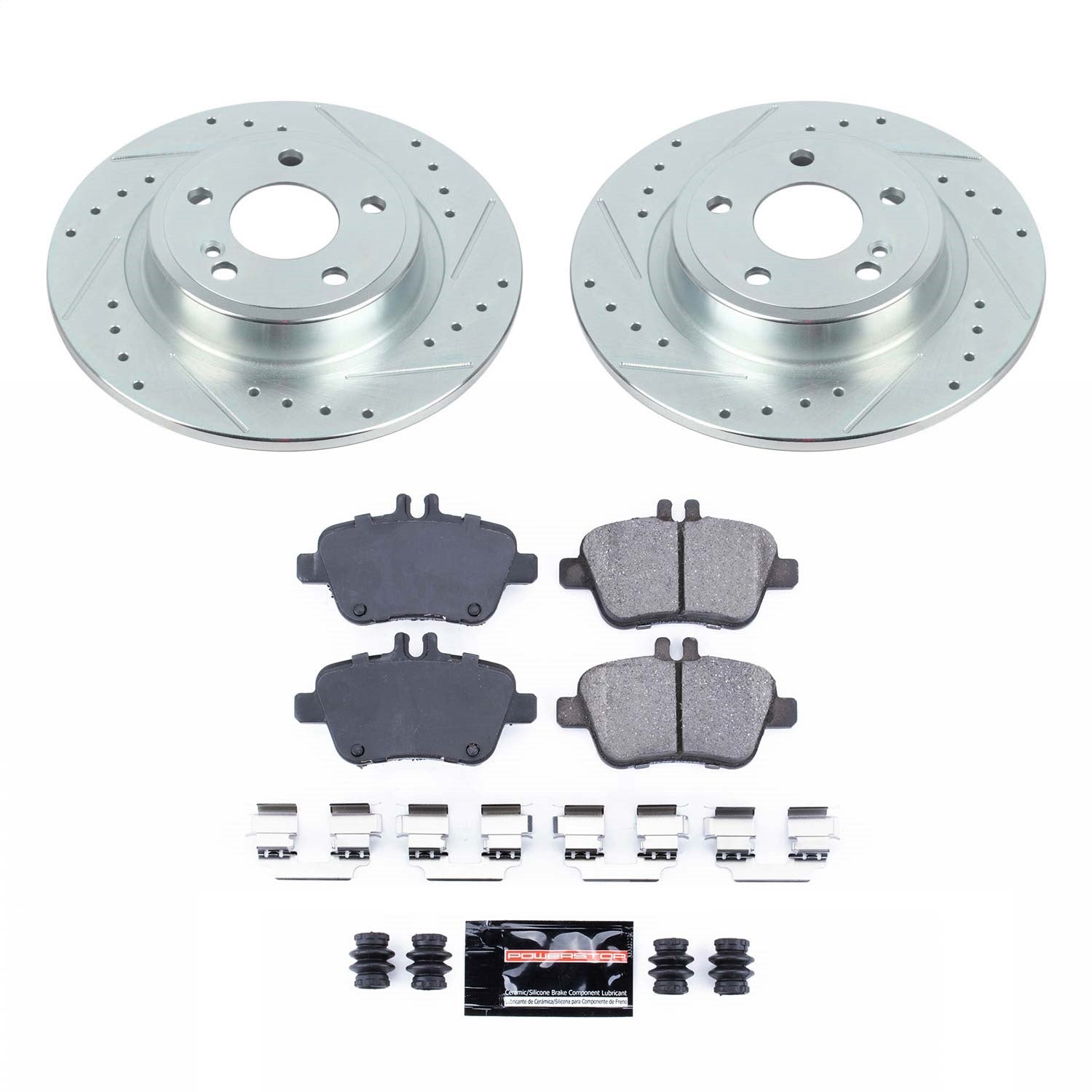 PowerStop Rear Z23 Evolution Sport Brake Kit | Infiniti QX30 (17-19) (K7377)